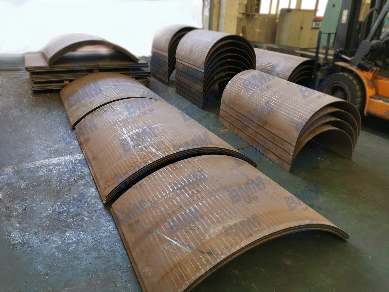 法钢使用JFE-EH-C450耐磨钢板制造海工专用管道